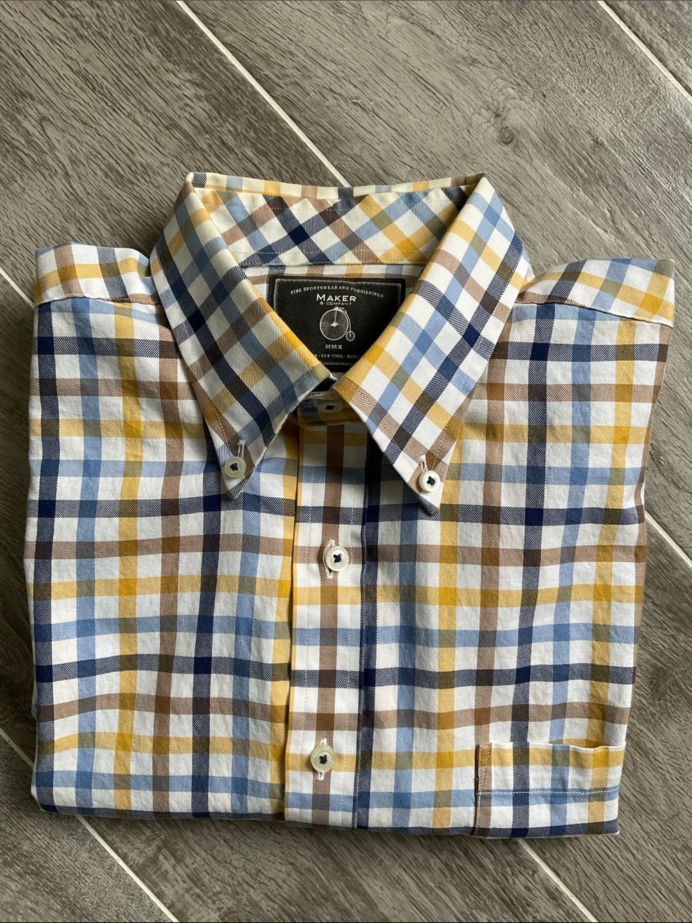 Men’s Maker and Company Long Sleeve Shirt L